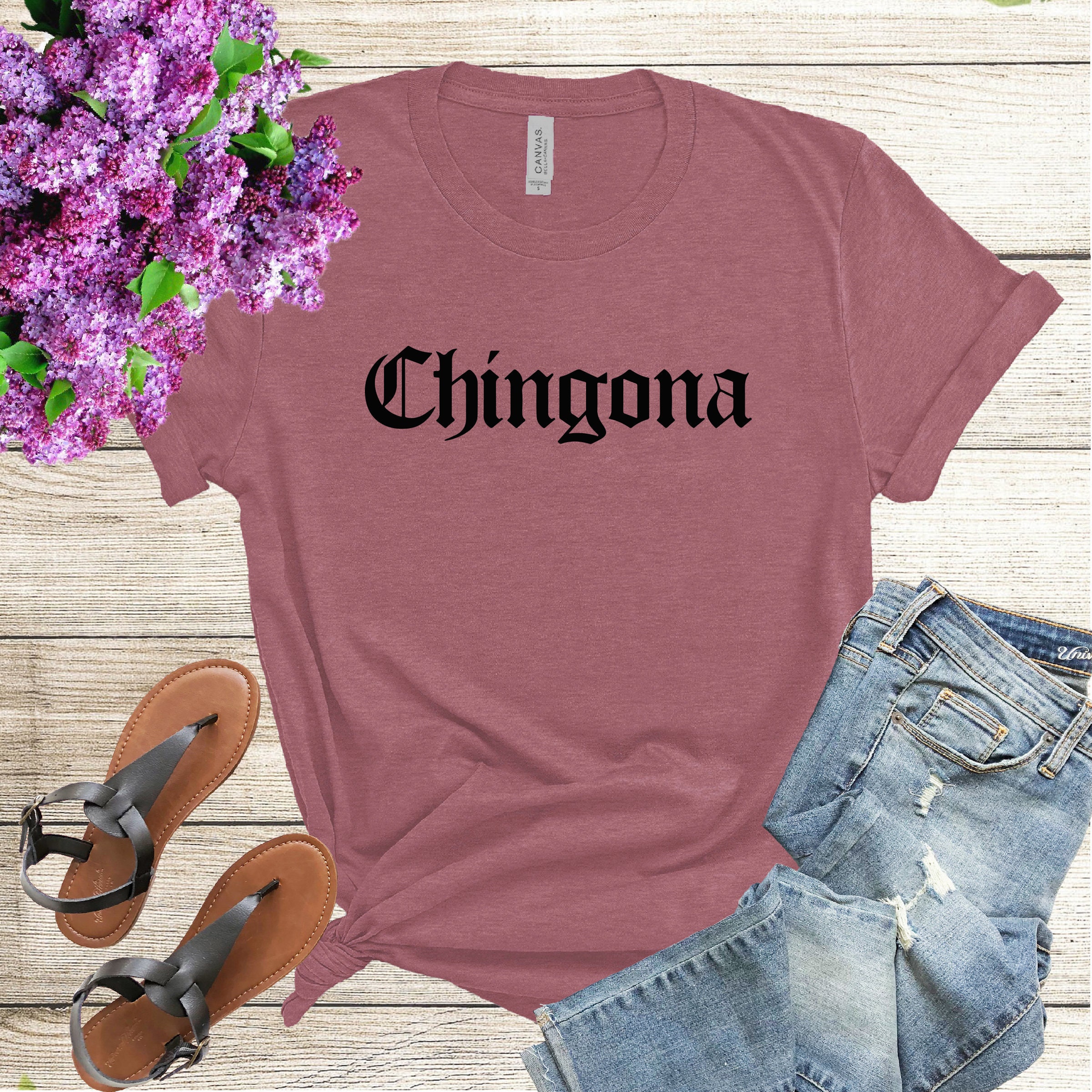 Chingona Shirt, Latina Shirt, Fearless Boss, Latina Womens, Mexicana Shirt, Chicana Shirt, Morena Shirt, Spaans Shirt