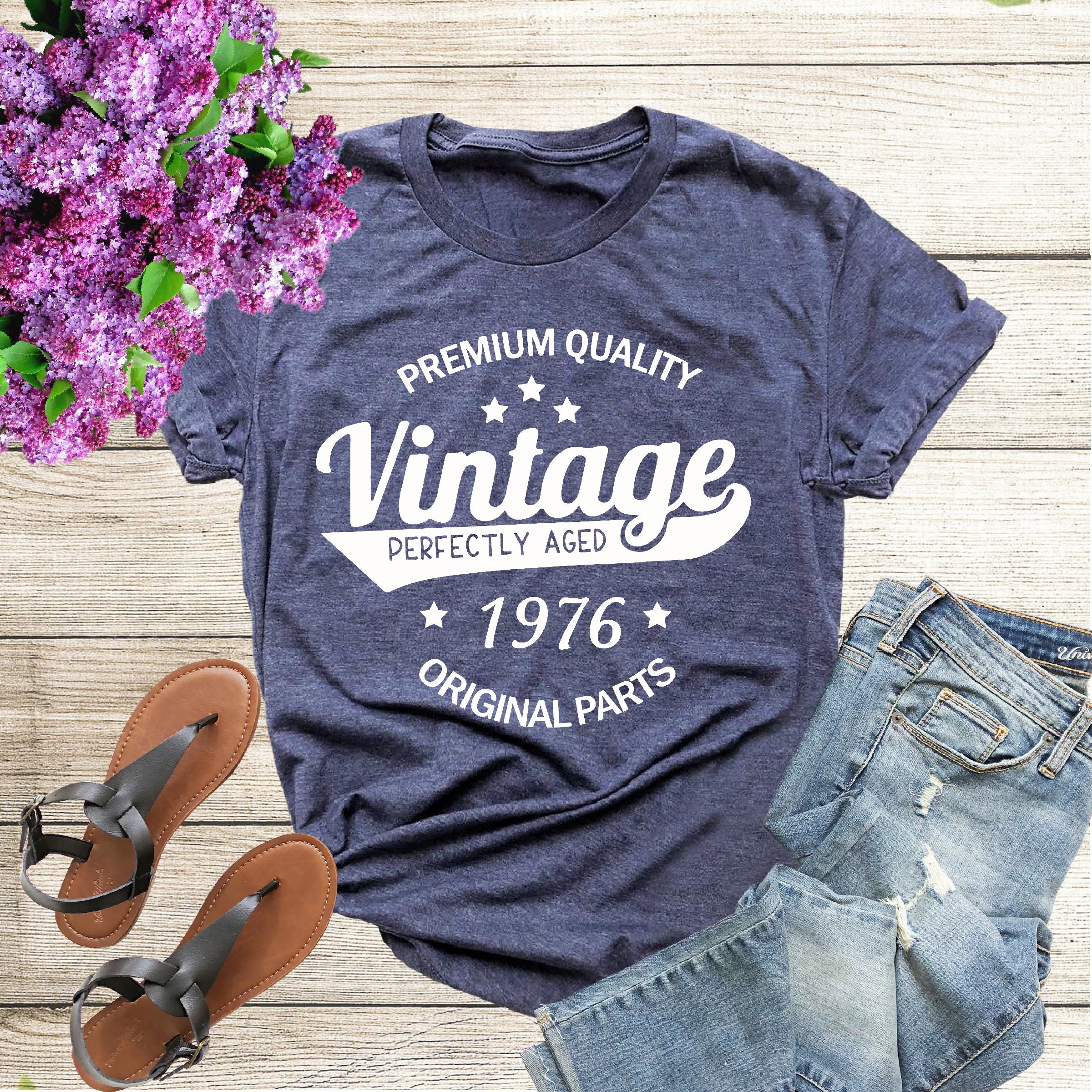 Vintage 1966 Shirt, 1976 Shirt, 66th Birthday Shirt, 1966 Shirt, 55th Birthday, 45th Birthday Shirt, Birthday Party Shirt, 1961 T-Shirt,