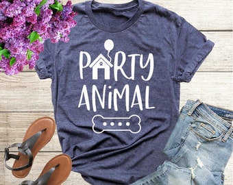 Party Dog Shirt, Dog Birthday Shirt, Party Animal Shirt,  Dog Lover Shirt, Dog Shirt, Dog Mom Shirt, Graphic Shirt
