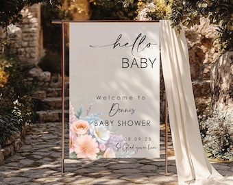 Custom Iron-On for Baby Shower  Sign , Your Logo, Image or Text, Design Your Own Iron On, DIY Create Your Own Design, Decorating Station