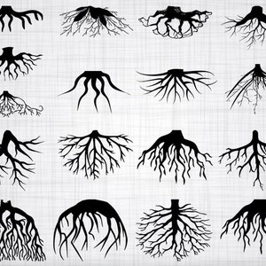Roots digital download, family tree root, ground your roots, rooted, svg, png, dxf, eps, Cricut etc.