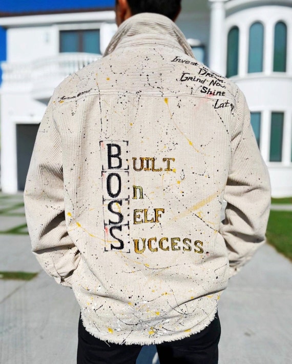 Handmade Corduroy Custom Design Jacket (Sample Images)