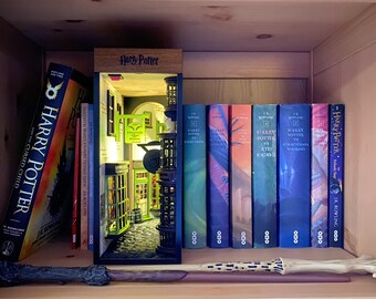 Download Harry Potter Book Nook Etsy