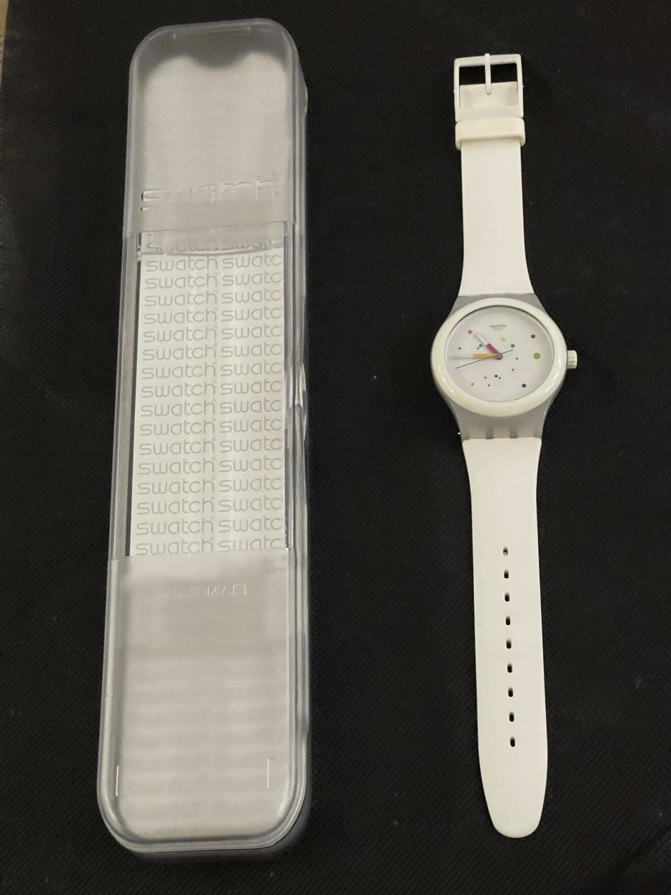 Swatch shop sistem white