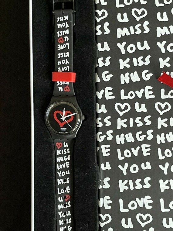 Swatch Watch GB246 "LOVE SECONDS" 2010 Valentines… - image 4