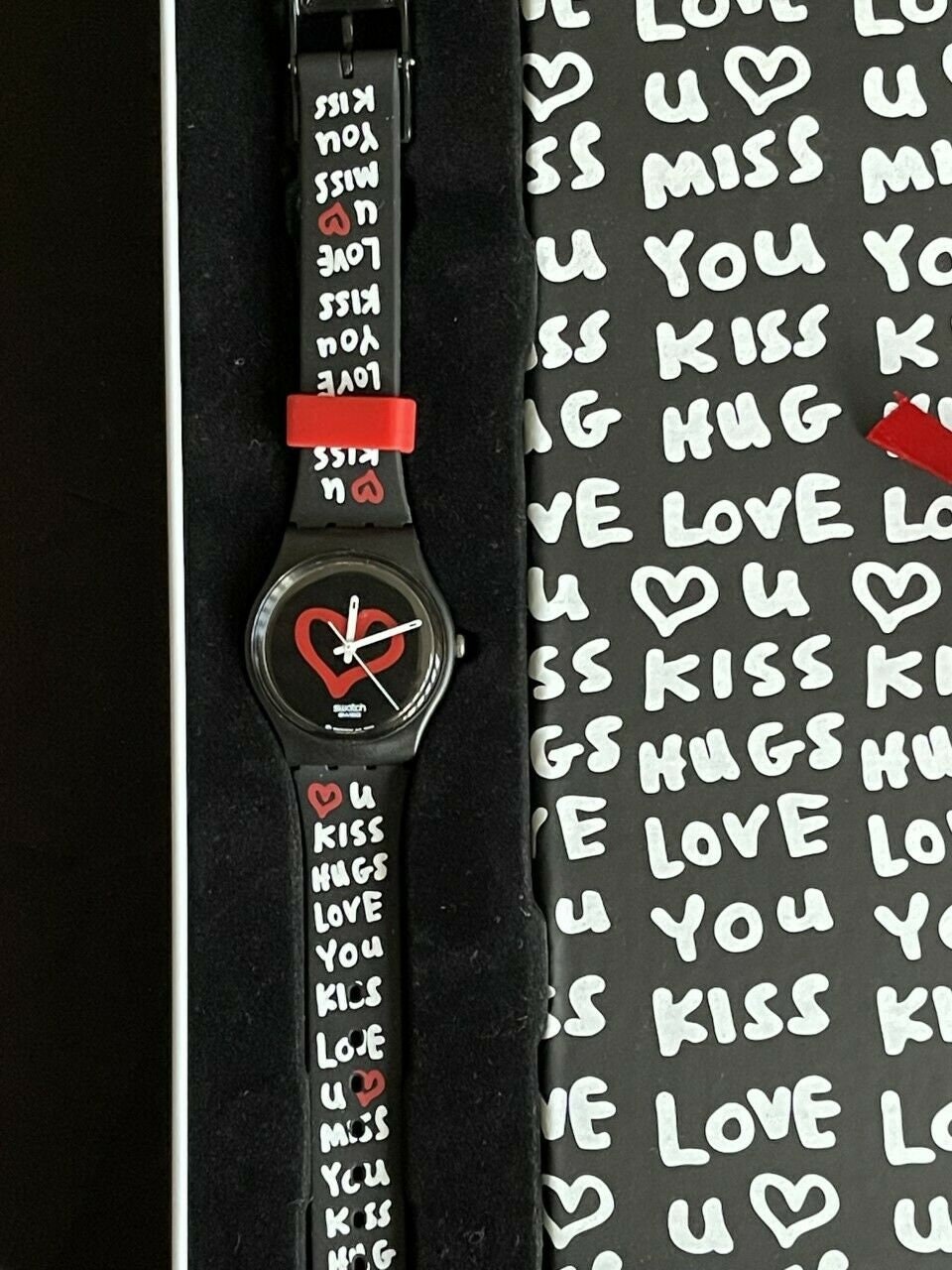 Swatch Watch GB246 love Seconds 2010 Valentines - Etsy Canada