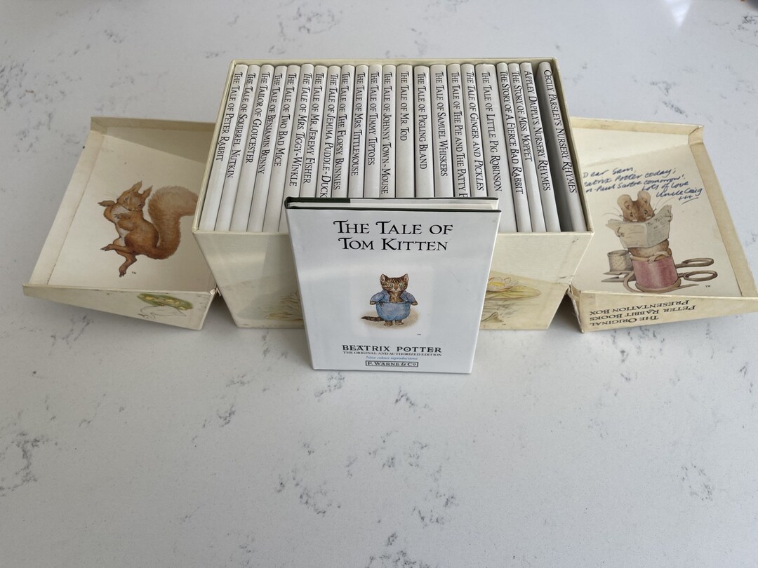 BEATRIX POTTER Box Set. Complete 23 Book Set in Original Dust Etsy BEATRIX POTTER Box Set. Complete 23 Book Set in Original Dust Etsy