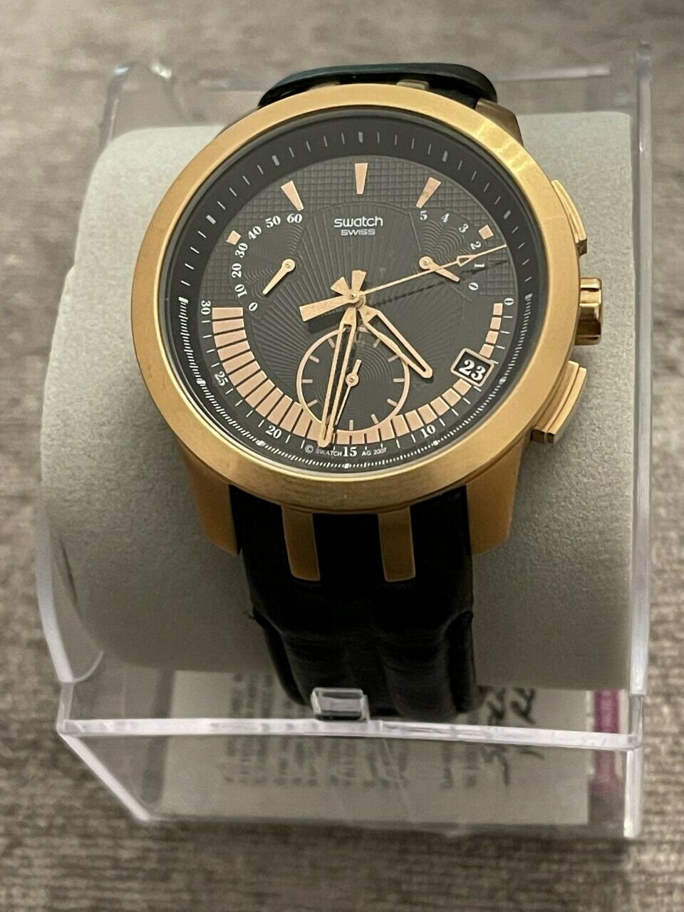 Swatch retrograde deals chronograph