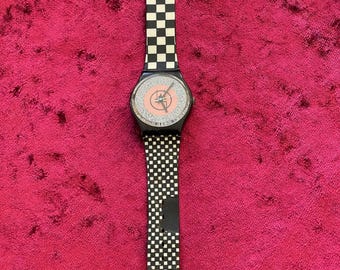 Swatch GB116 “MACKINTOSH” 1987 – Rare Deco Collection – Vintage ⌚️ Available! ?1987 Swatch Watch  main image 2
