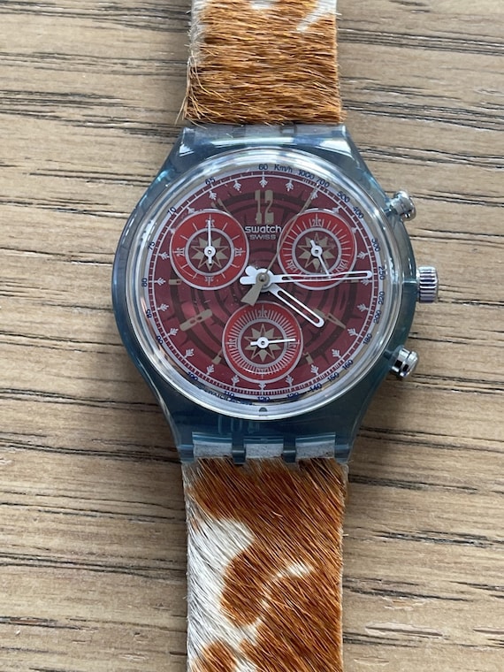 Swatch vintage chrono deals