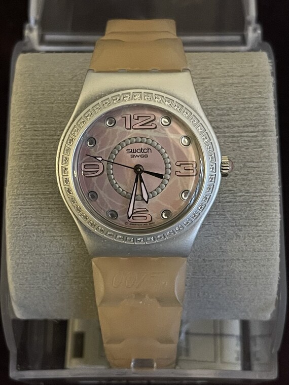 Swiss Swatch Watch 007 Diamonds are forever 2002 NEW BATTERY Swatch Watch James Bond 007 Diamonds Are Forever 1971  main image 4