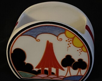 クラリス・クリフ「BONJOUR COFFEE SET」には「Autumn」「Summerhouse