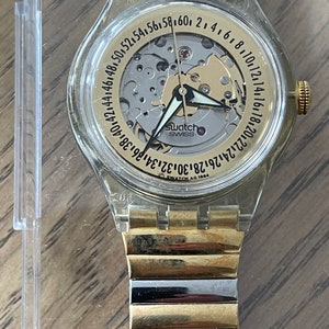 Swatch Watch SAK115/6 "GOLDEN SIXTIES" Automatic 1995 Original