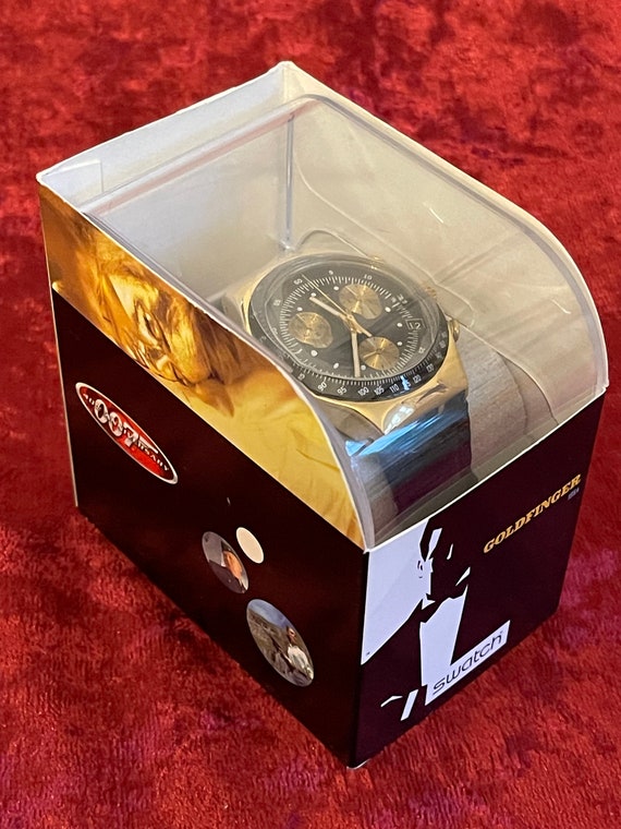 Swatch Watch YCG401 JAMES BOND 