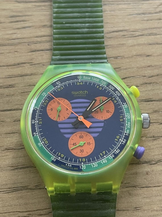 swatch watch chronograph scj1oo Gem