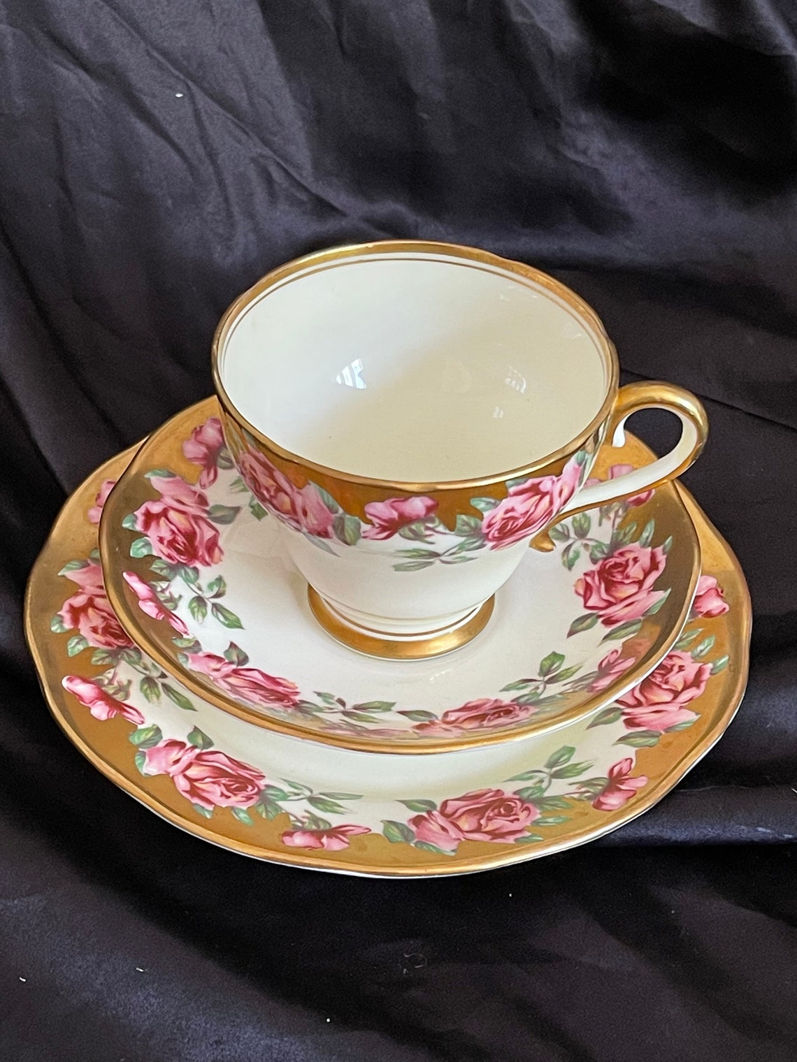 Royal Albert OLD ENGLISH ROSE Style Tea Set Made Etsy