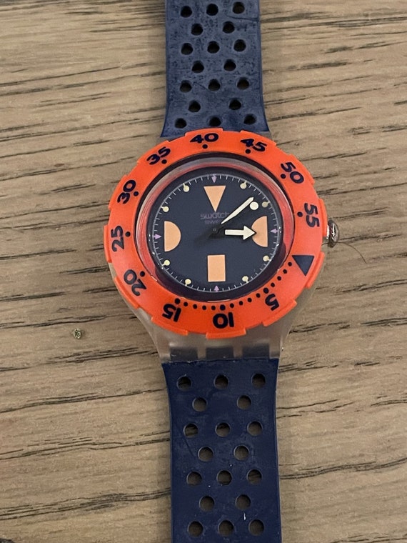 swatch watch sdk100 deep Gem