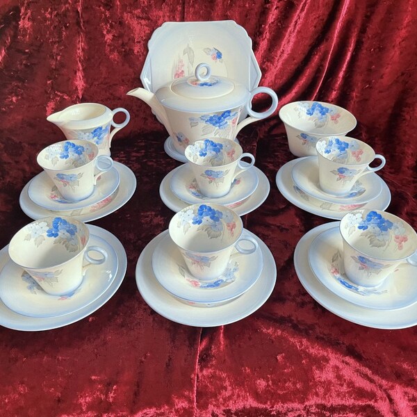 Shelley Tea Set Etsy