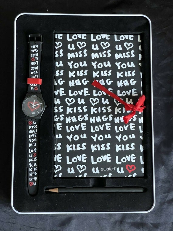 Swatch Watch GB246 "LOVE SECONDS" 2010 Valentines… - image 1