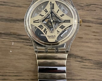 Swatch GK169 Perspective Vintage Unisex Fashion Watch