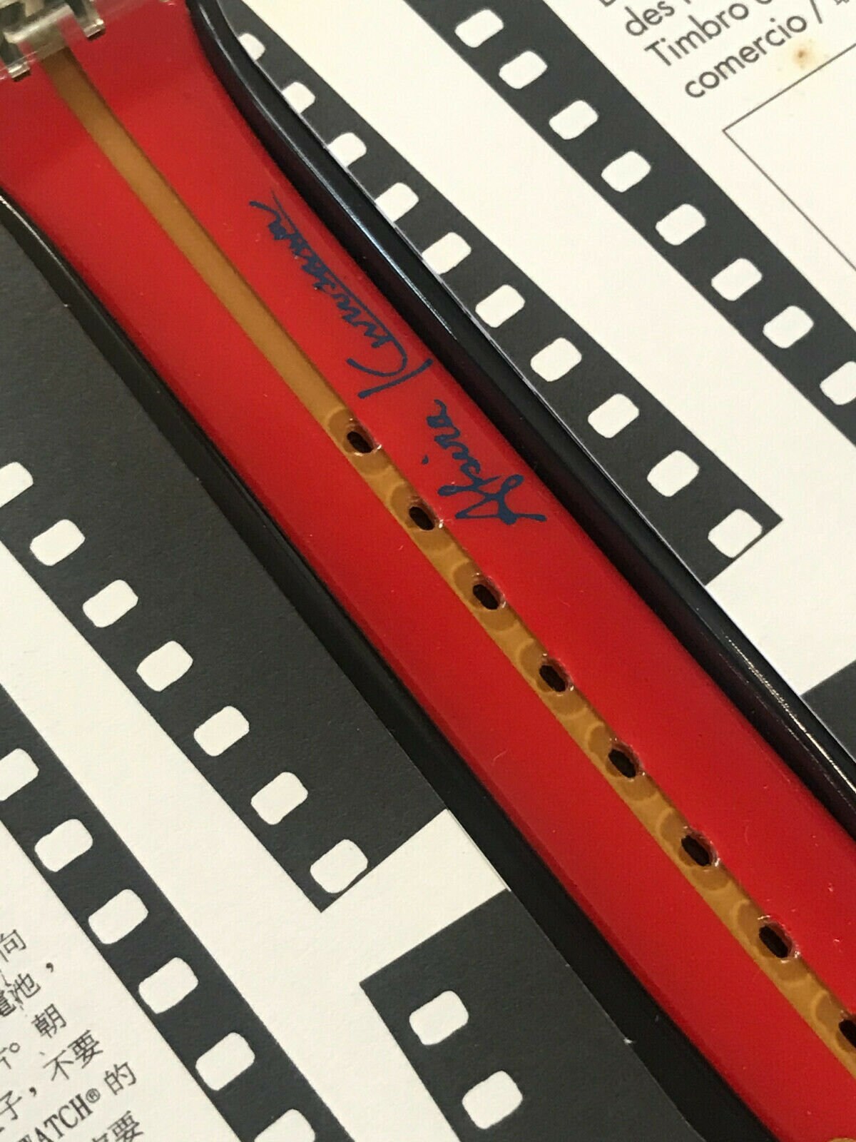 スウォッチウォッチ「映画の100年」。 GZ141「映画-シ」- 黒澤。 GZ143 