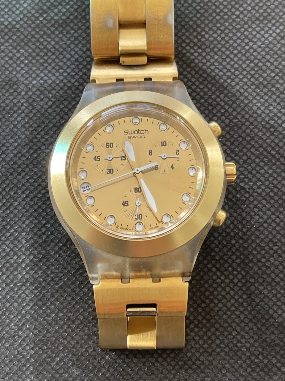 Reloj Swatch Mujer Full-Blooded (2005) Chrono, Date