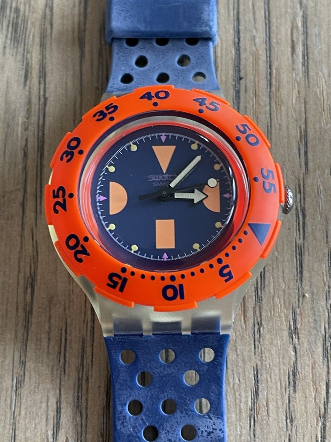 時計 Swatch Scuba 2000 2000) Swatch SHM102 Scuba 200 Snowpass 