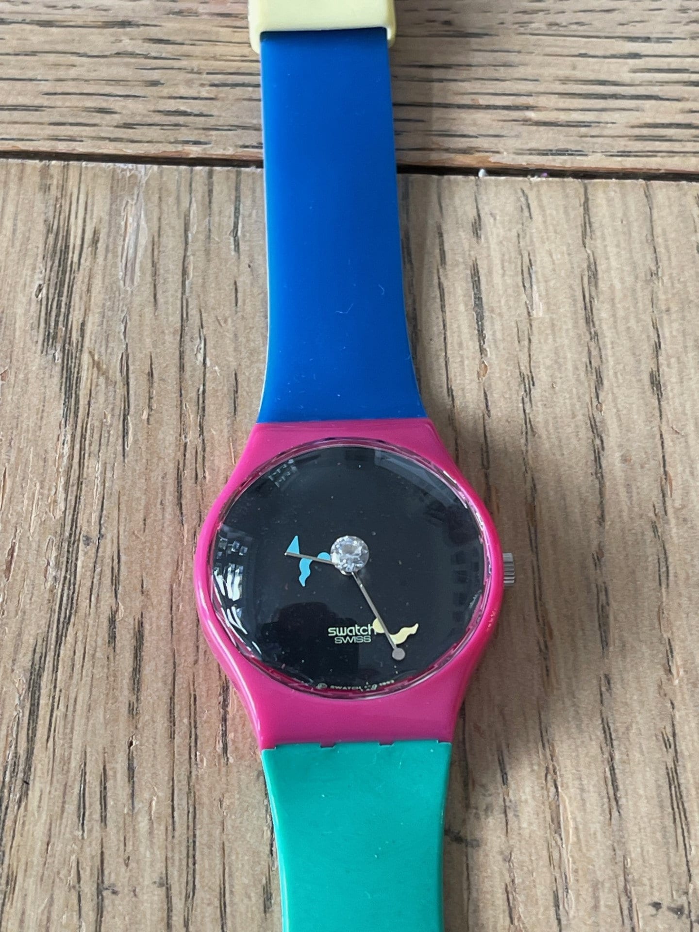 未使用完動品】SWATCH CRYSTAL SURPRISE 1994 - メルカリ