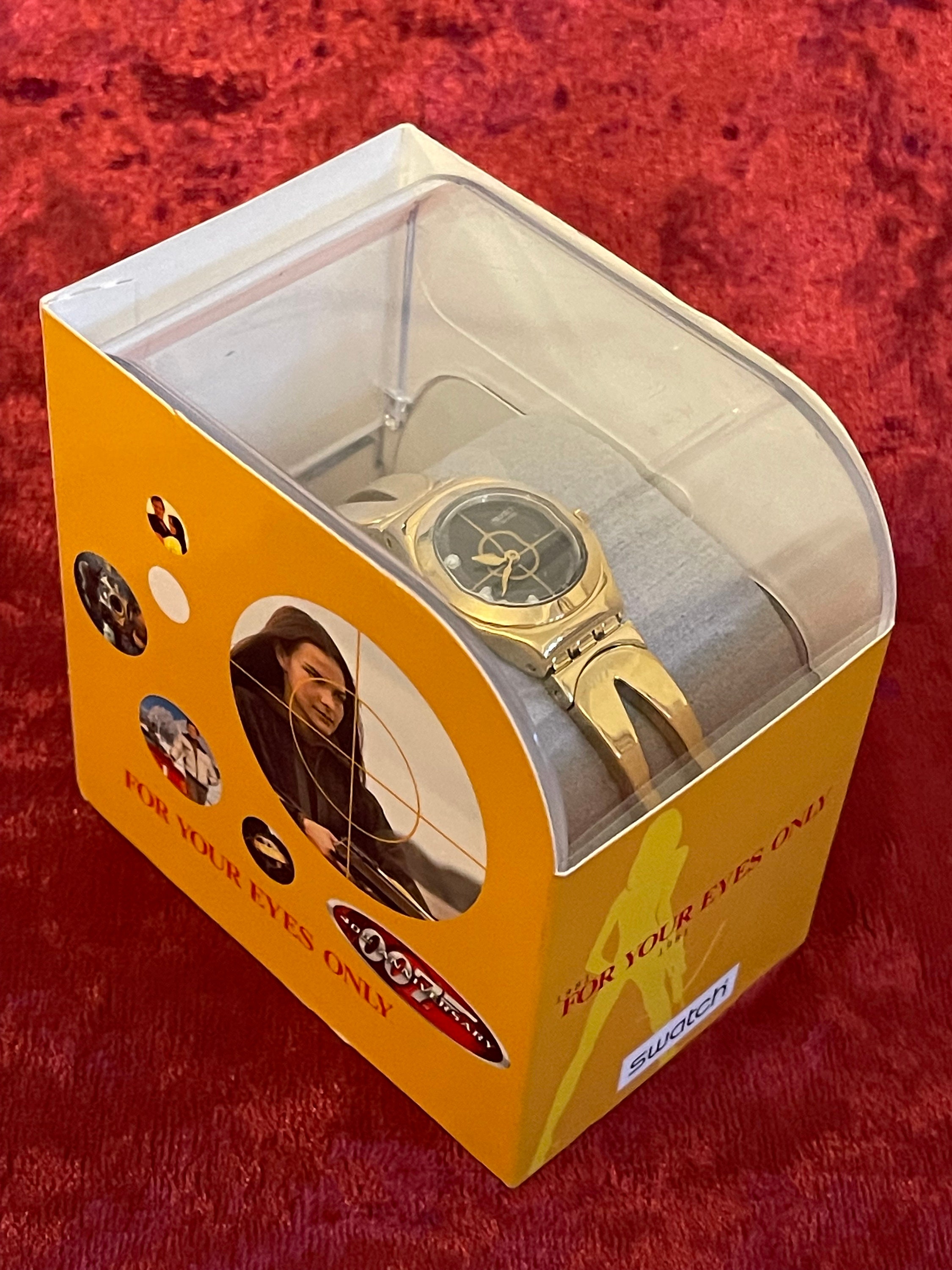 Swatch[スウォッチ]希少 【 007 ゴールデンアイ 】限定版　残り1点 スウォッチ 腕時計 ジェームズ ボンド YSG115G アイロニー レディ