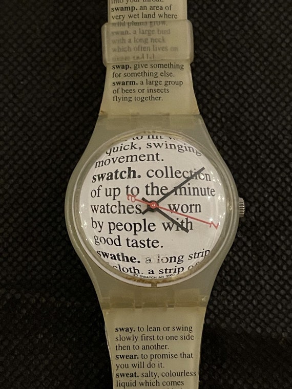 First swatch shop watch 1983