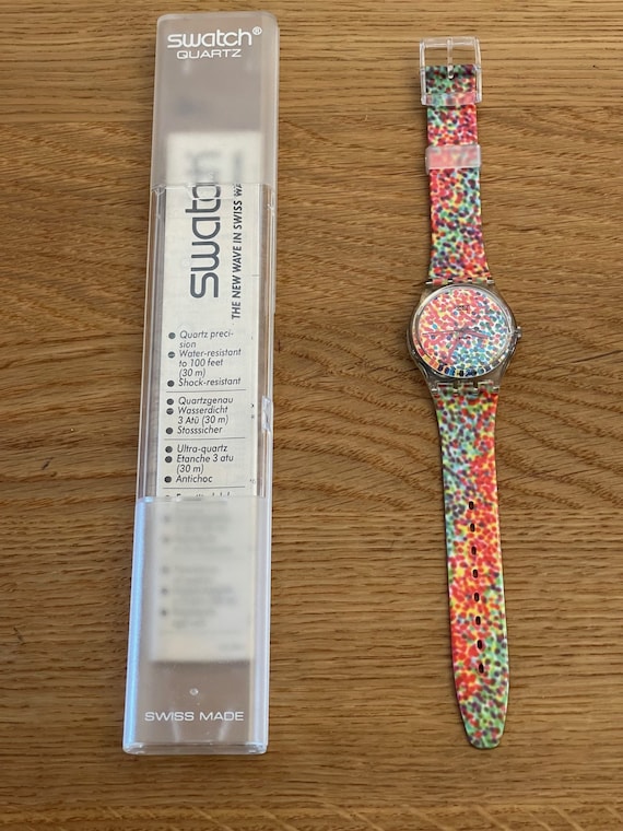 【コレクター必見！！】swatch LOTS OF DOTS 1992 Lots Of Dots Collector Club # 2 Swatch watch. Please