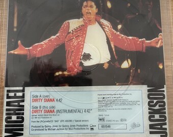 Michael Jackson Seven Inch Souvenir Picture Disc Singles Set of 5