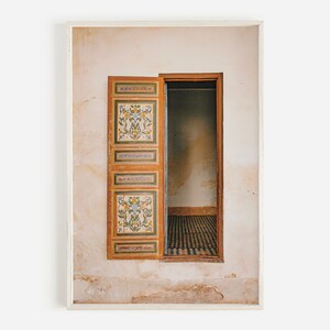 Ornate Doorway, Arabic Architecture, Moroccan Wall Art, Bohemian Decor, Architecture Wall Art, Downloadable Print, Printable Art