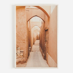 Moroccan Wall Art, Marrakesh Print, Boho Wall Art Decor, Moroccan Archway Printable, Architecture Prints, Printable Art