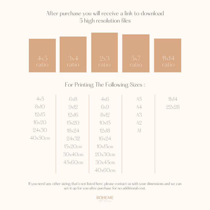 May include: A chart showing different aspect ratios for digital images and corresponding print sizes in inches and centimeters. The chart includes ratios like 4x5, 3x4, 2x3, 5x7, and 11x14. The print sizes range from 4x5 inches to 40x60 inches.