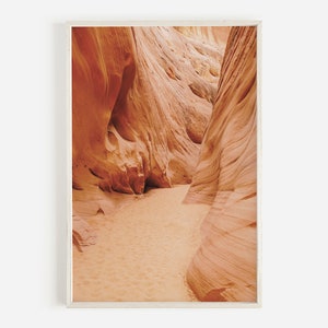 Slot Canyon in Page Arizona, Antelope Canyon Wandkunst, nördliche Wüste von Arizona, Southwest Home Decor, Slot Canyon druckbare, Arizona Utah