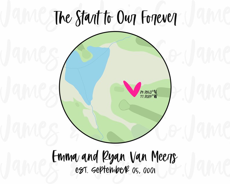 custom map digital map portrait minimalist digital art image 4