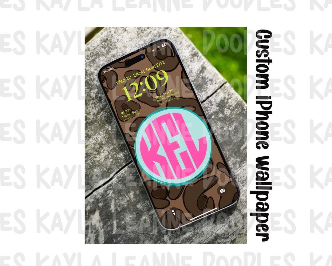 Custom Wallpaper iPhone Wallpaper Phone Screen Background Etsy