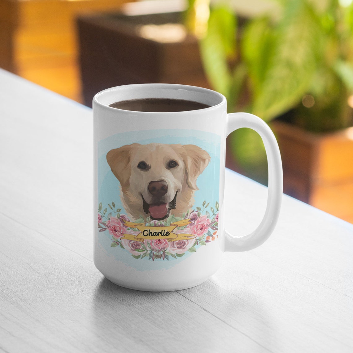 Personalize Dog Mug Funny Dog Mugs Personalized Dog Gift Etsy