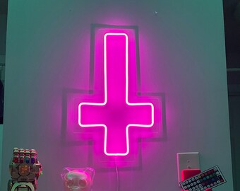 Cross Neon Lamp - Etsy