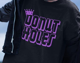 Unisex T-shirt Donut Holes - DCC Crawler Carl Donut flag parody Litrpg dnd