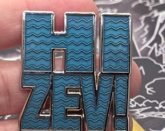 1.5" enamel pin hI zev translucent effect special edition - DCC Crawler Carl Donut Litrpg dnd