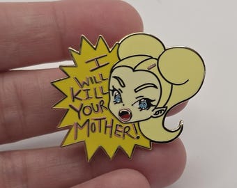 1.5" enamel pin Samantha IWKYM- DCC Crawler Carl Donut Litrpg dnd