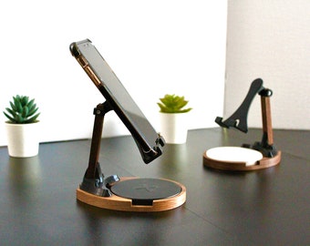 Wireless phone charging stand