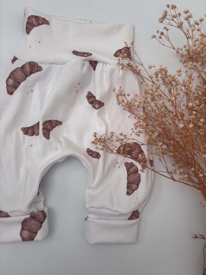 Pantalons de pompage knickerbockers en différentes tailles, croissant, naissance, nouveau-né, cadeau, bébé image 2