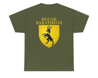 House Baratheon v1 Unisex Heavy Cotton Tee
