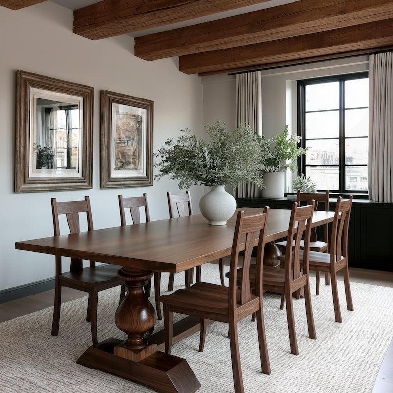 BrickMillFurniture Benedict Dining Table - Thumbnail 2