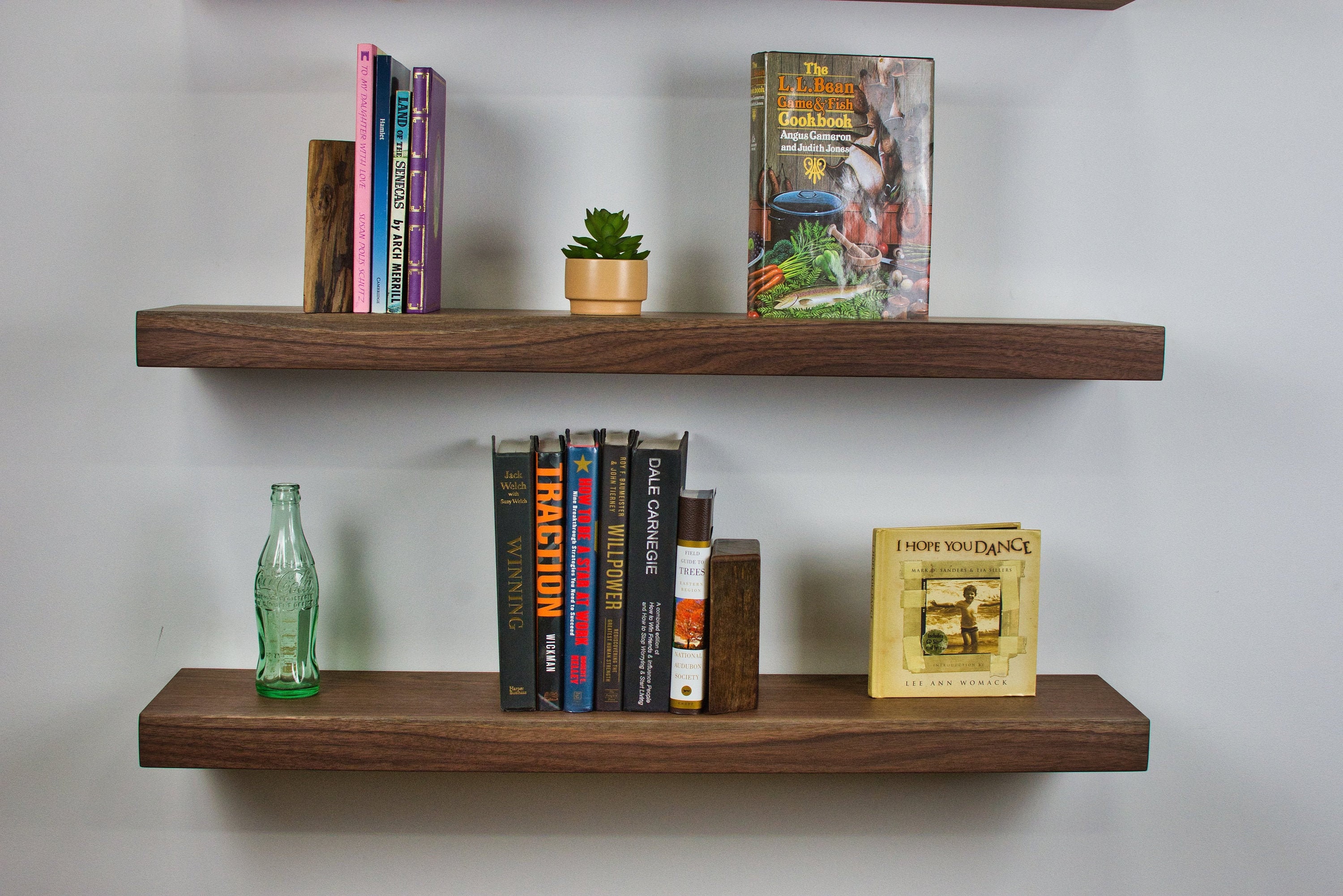 Custom Bookshelves Custom Floating Shelves Heavy Duty Etsy