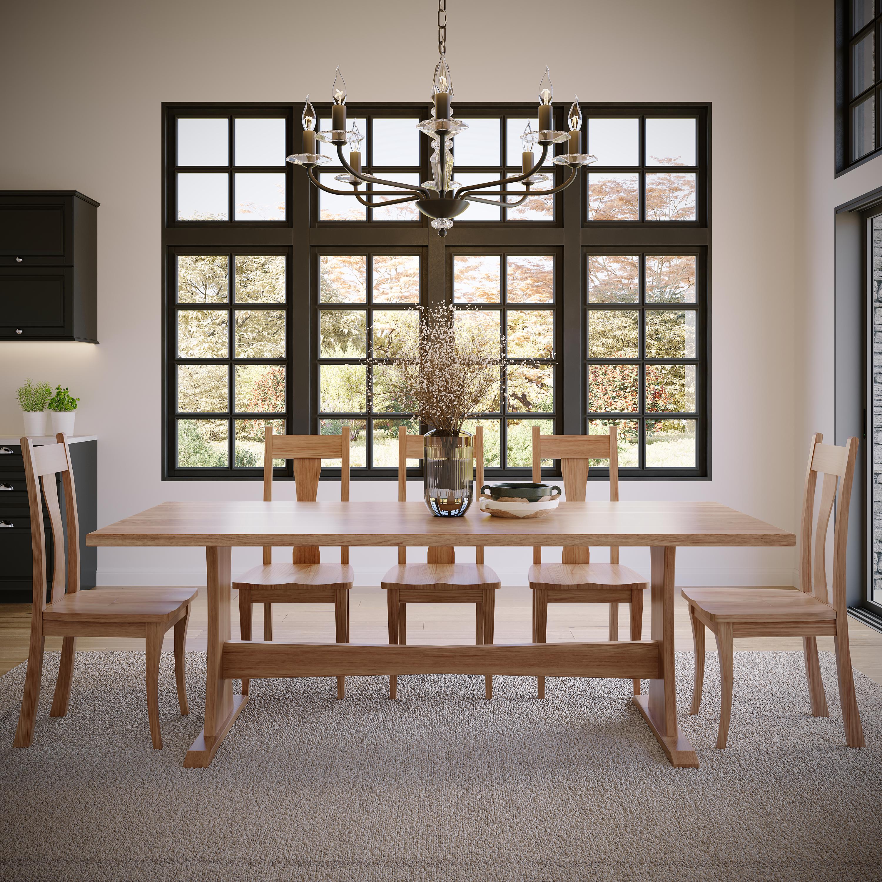 The Rowland Dining Table: Heirloom Quality Solid Wood - Etsy