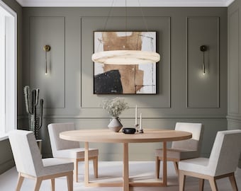 The Florentine Maple Dining Table, Round Maple Dining Table